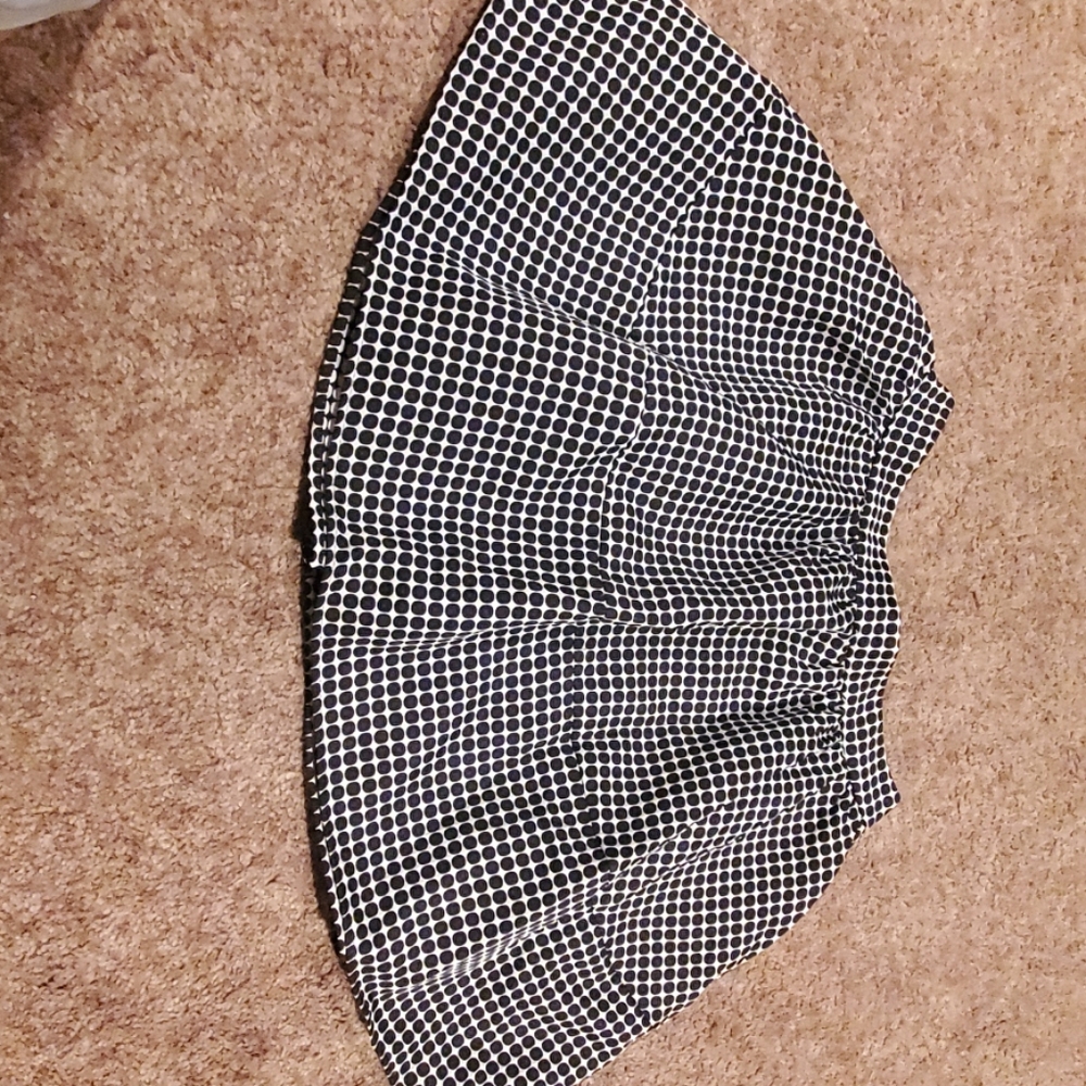 Black and white skirt